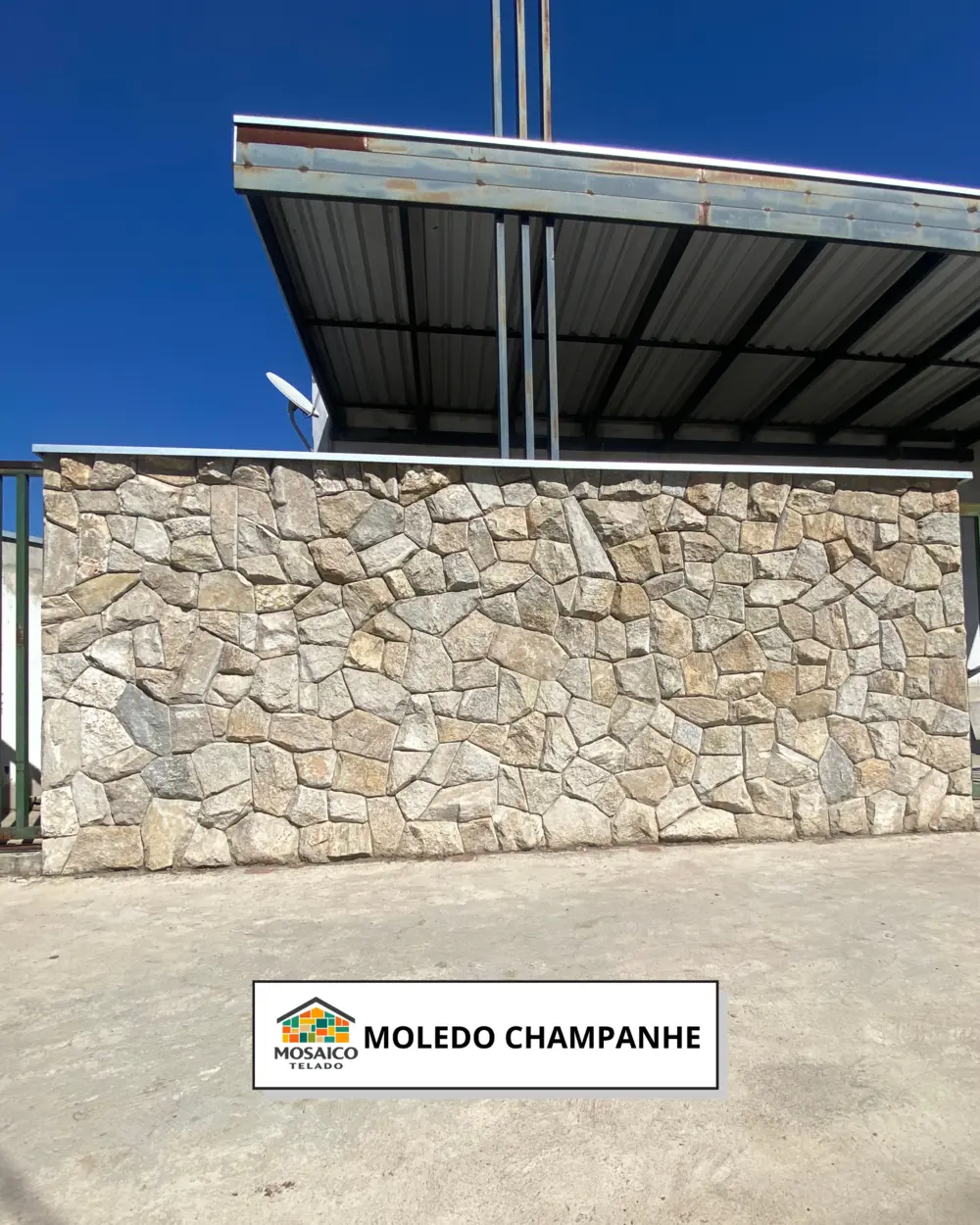Moledo Champanhe Gold — foto real 1 da tonalidade