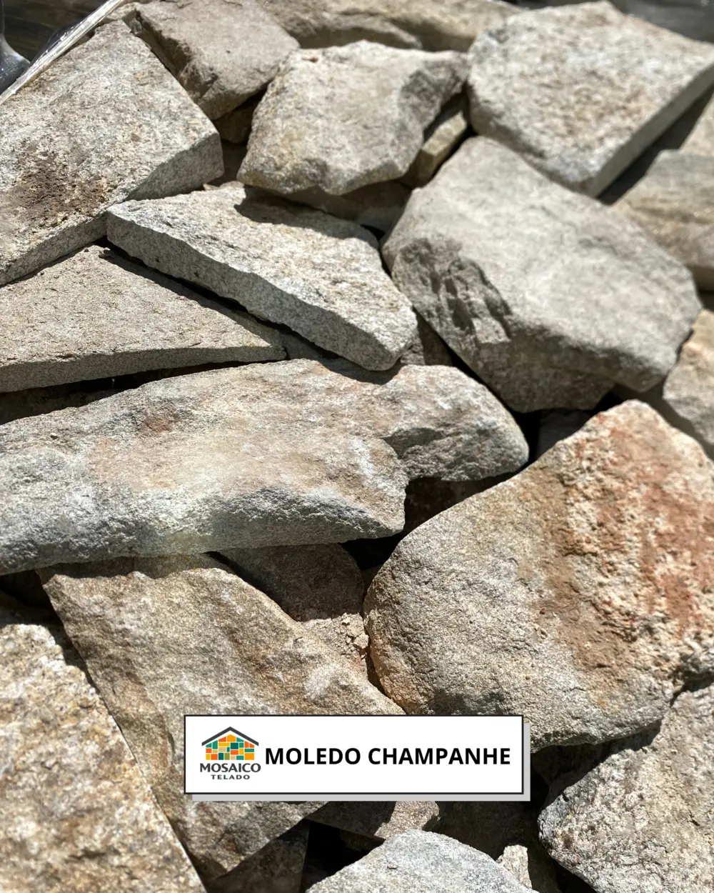 Moledo Champanhe Gold — foto real 2 da tonalidade